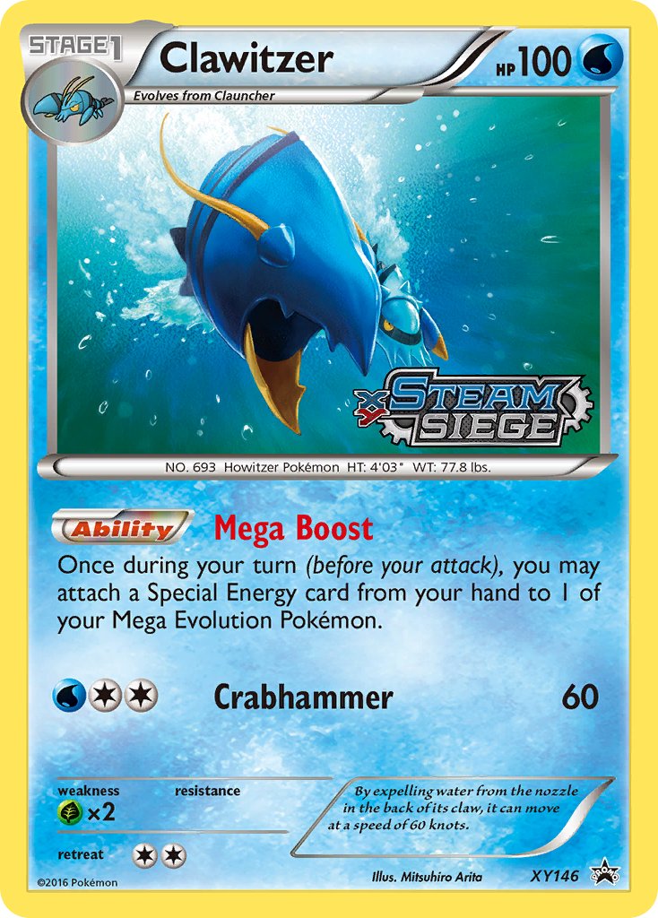 Clawitzer XY Promos SET-XY146