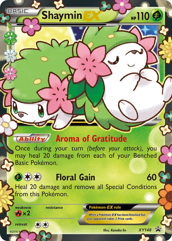 Shaymin-EX XY Promos 2016 - #XY148