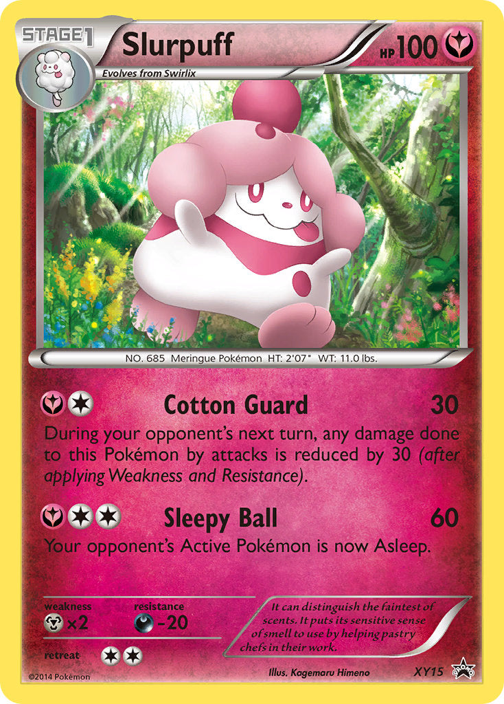 Slurpuff XY Promos SET-XY15