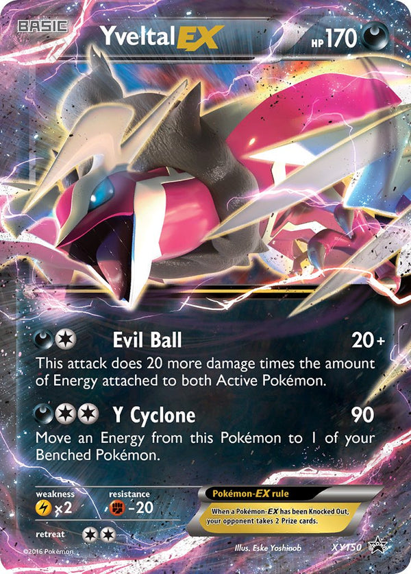 Yveltal-EX XY Promos SET-XY150