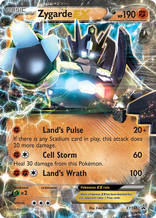 Zygarde-EX XY Promos SET-XY151