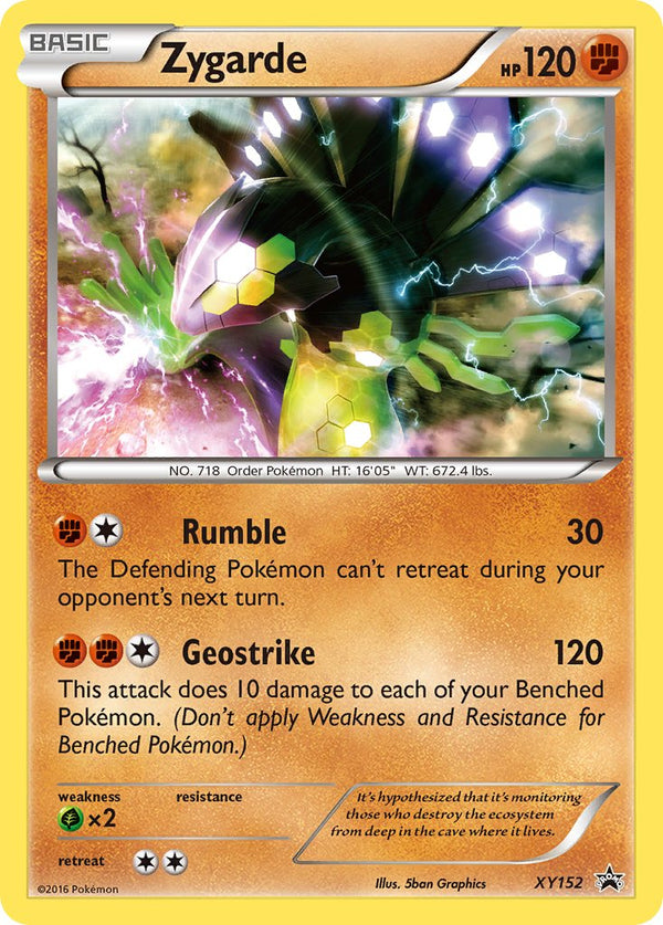 Zygarde XY Promos SET-XY152
