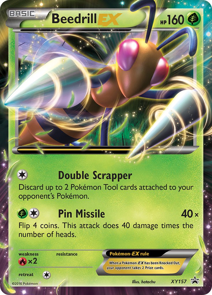 Beedrill-EX XY Promos SET-XY157