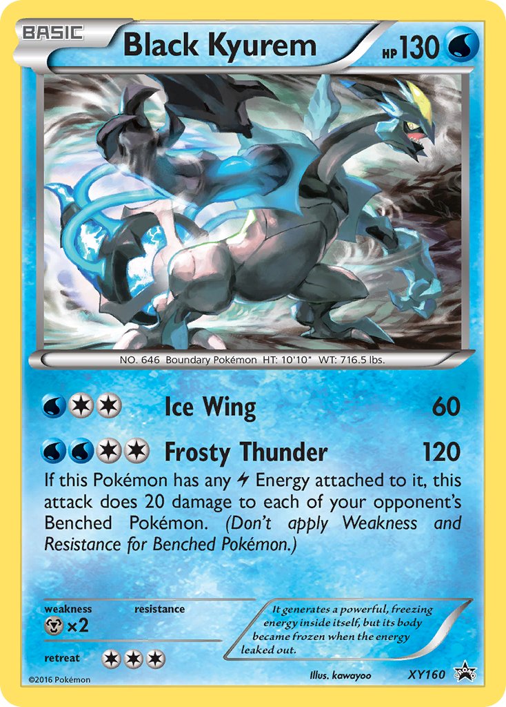 Black Kyurem XY Promos SET-XY160