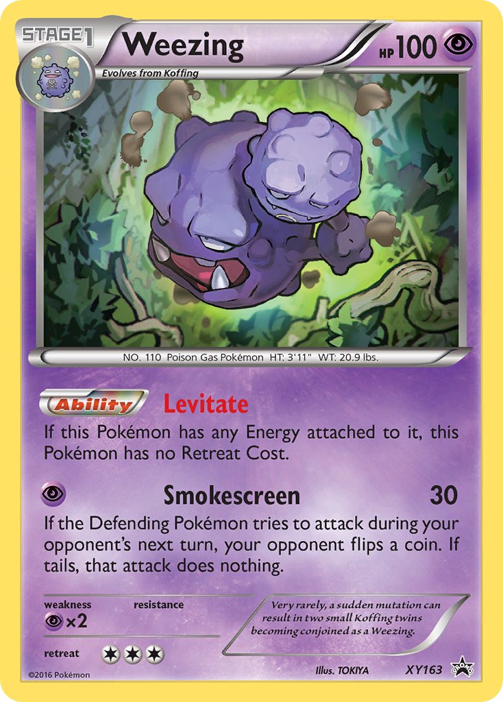 Weezing XY Promos SET-XY163