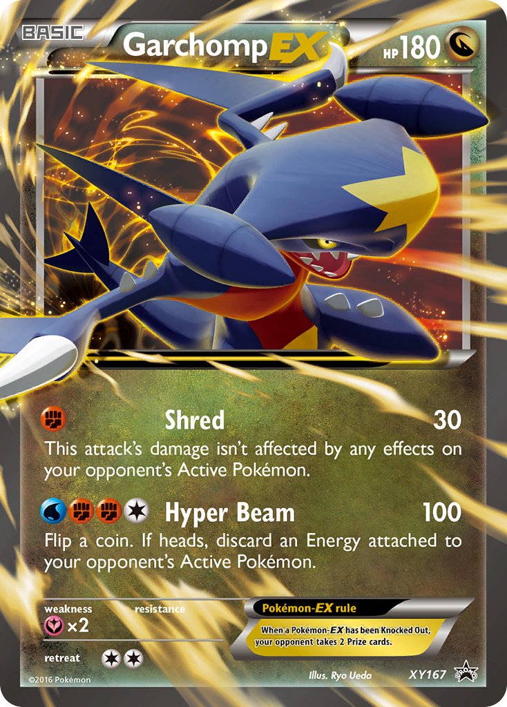 Garchomp-EX XY Promos SET-XY167