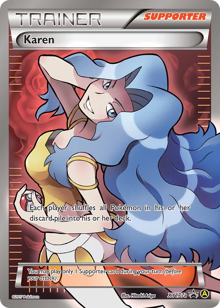 Karen XY Promos SET-XY177a