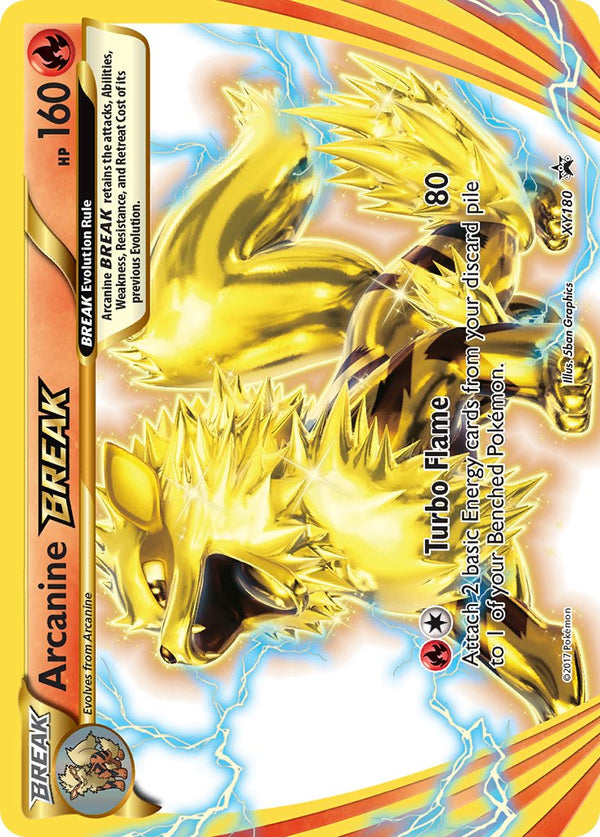 Arcanine BREAK XY Promos SET-XY180
