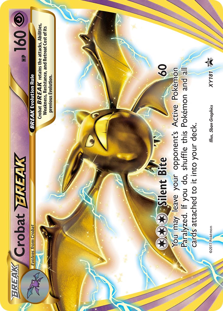 Crobat BREAK XY Promos SET-XY181