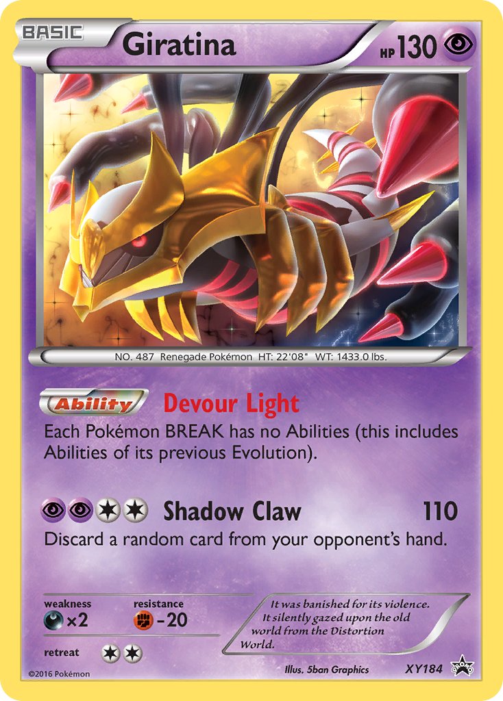Giratina XY Promos SET-XY184