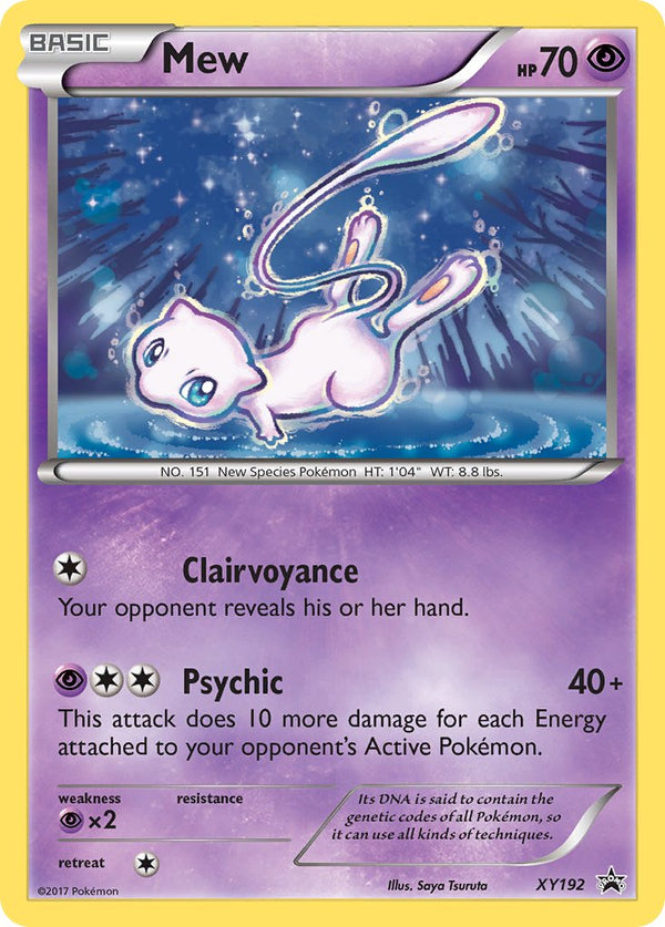 Mew XY Promos SET-XY192