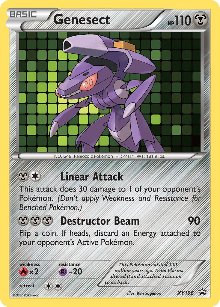 Genesect XY Promos SET-XY196