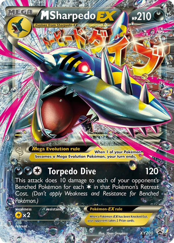 M Sharpedo-EX XY Promos SET-XY200