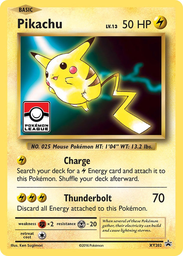 Pikachu XY Promos SET-XY202