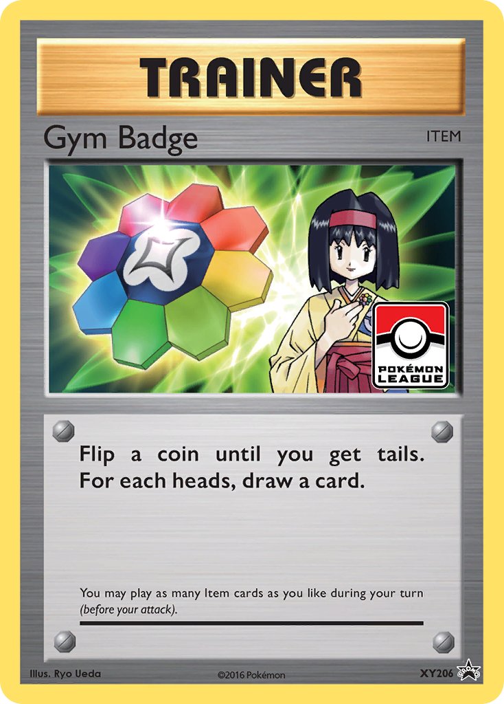 Gym Badge XY Promos SET-XY206