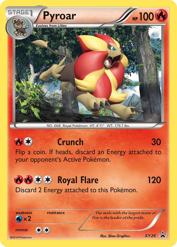 Pyroar XY Promos SET-XY26
