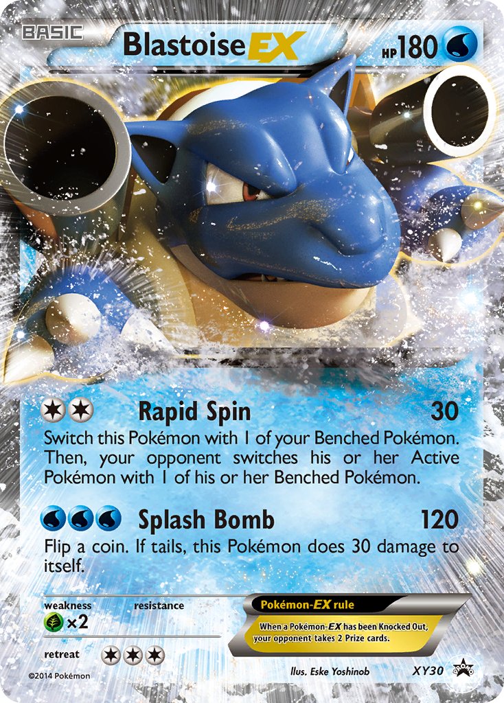 Blastoise-EX XY Promos SET-XY30