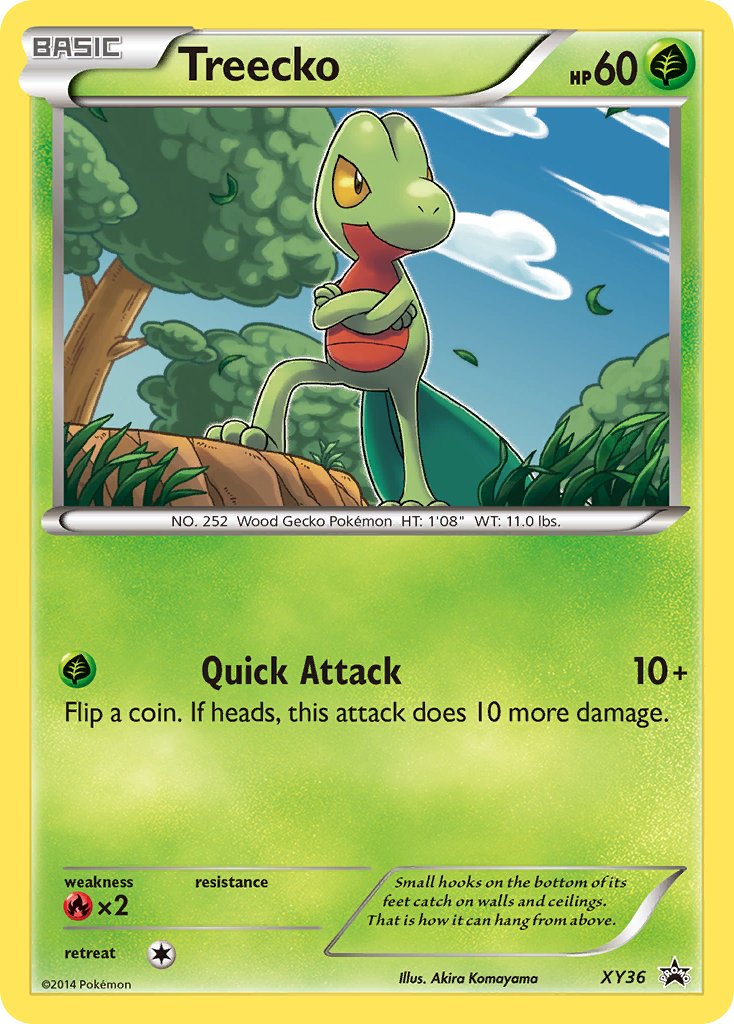 Treecko XY Promos SET-XY36