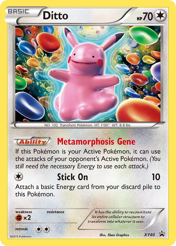 Ditto XY Promos SET-XY40