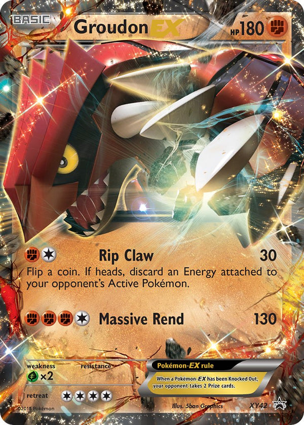 Groudon-EX XY Promos SET-XY42