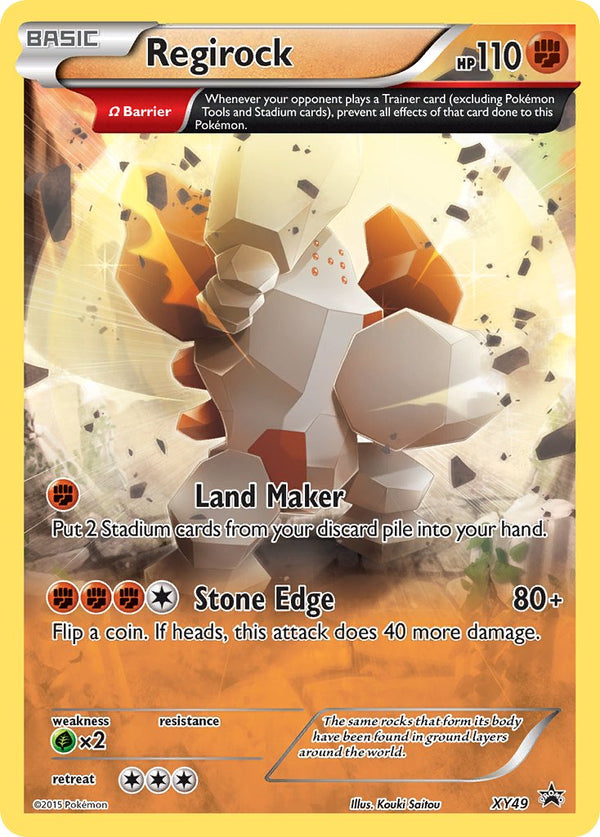 Regirock XY Promos SET-XY49