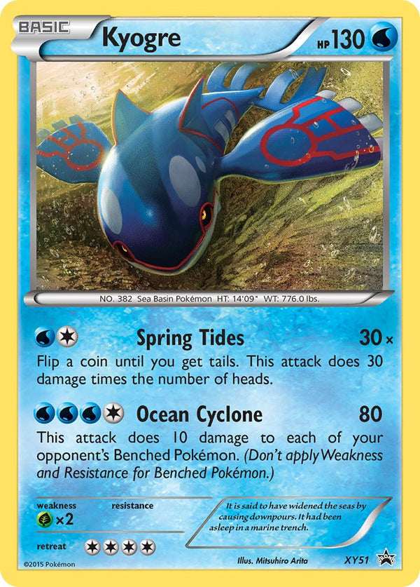 Kyogre XY Promos SET-XY51