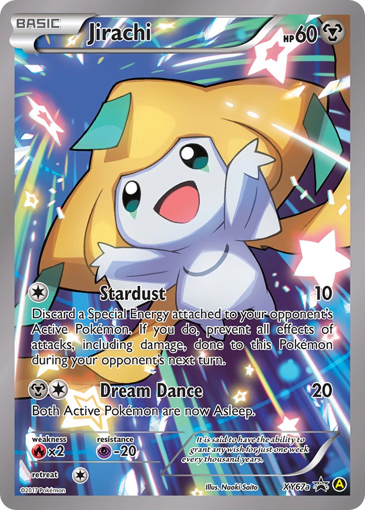 Jirachi XY Promos 2017 - #XY67a