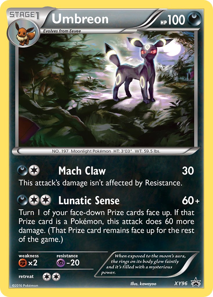 Umbreon XY Promos SET-XY96