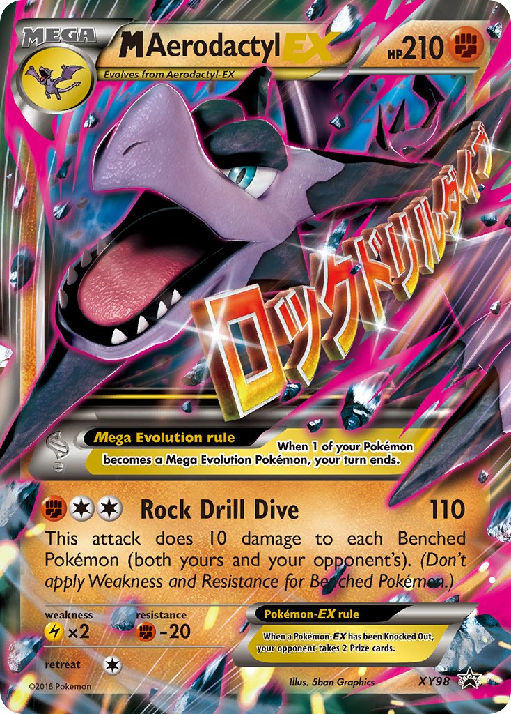M Aerodactyl-EX XY Promos SET-XY98