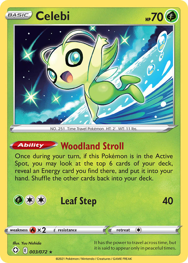 Celebi Shining Fates SET-003