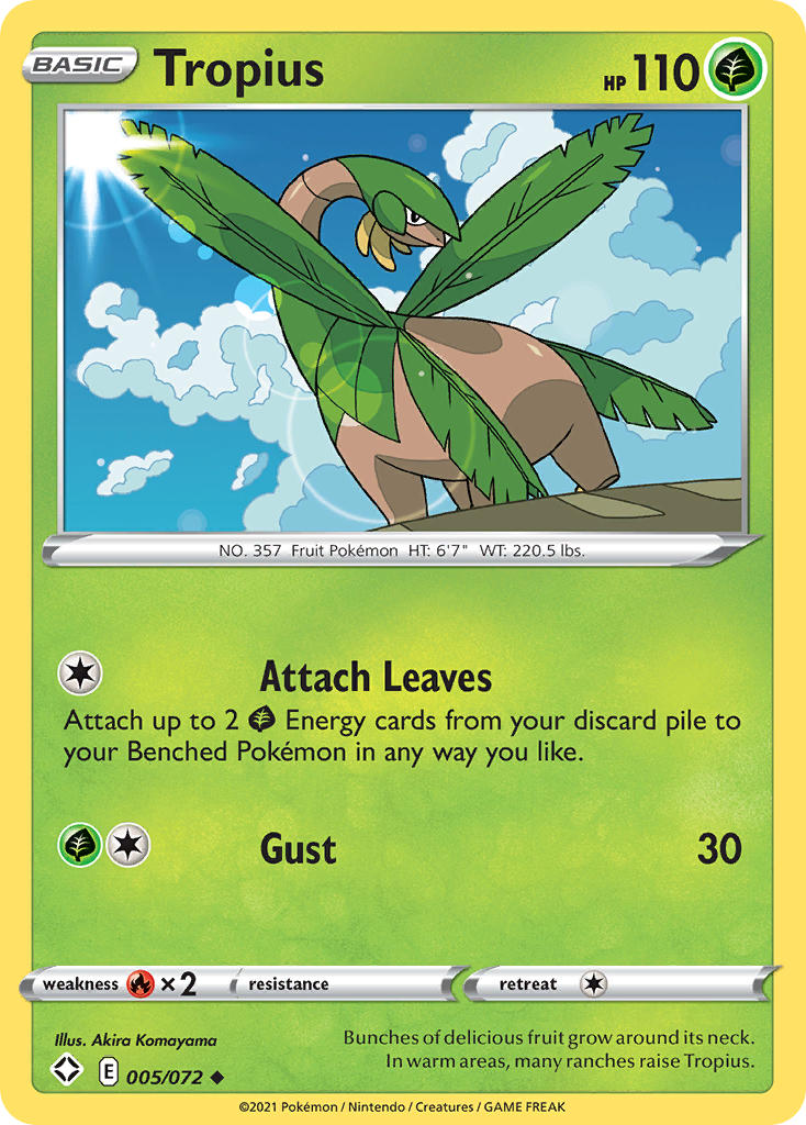 Tropius Shining Fates SET-005