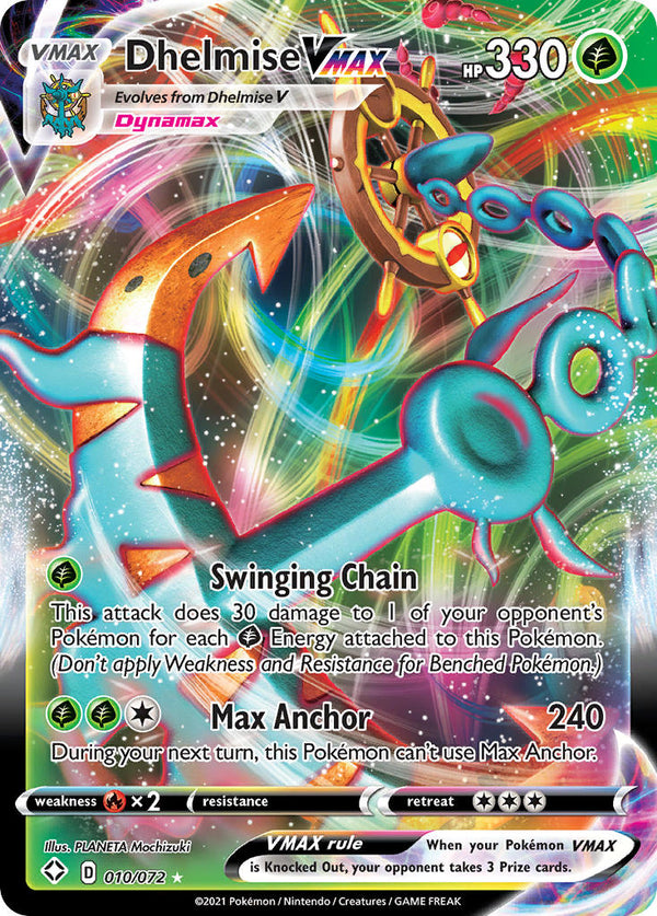 Dhelmise VMAX Shining Fates SET-010