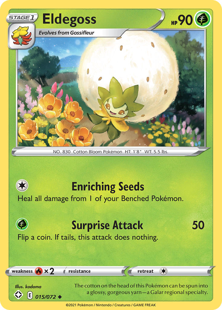 Eldegoss Shining Fates SET-015