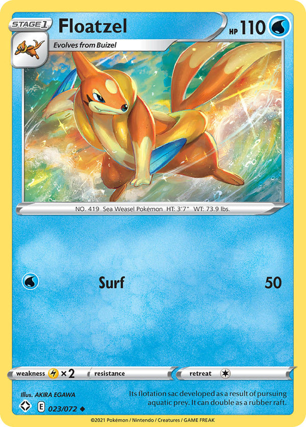 Floatzel Shining Fates SET-023