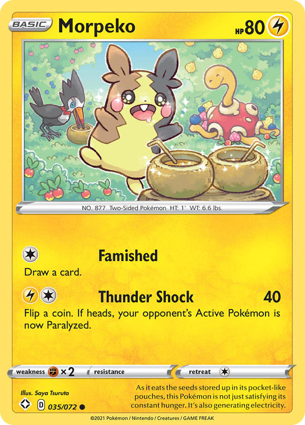 Morpeko Shining Fates SET-035