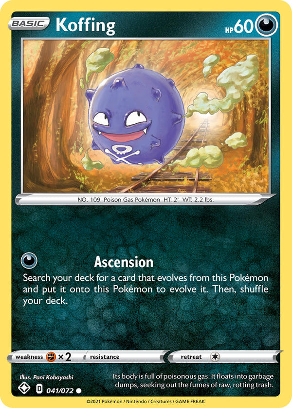 Koffing Shining Fates SET-041