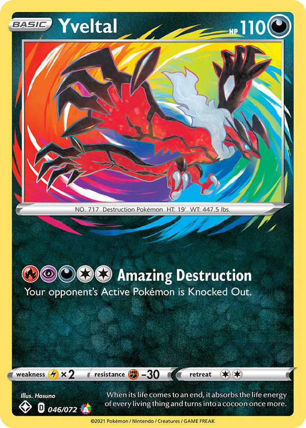 Yveltal Shining Fates SET-046