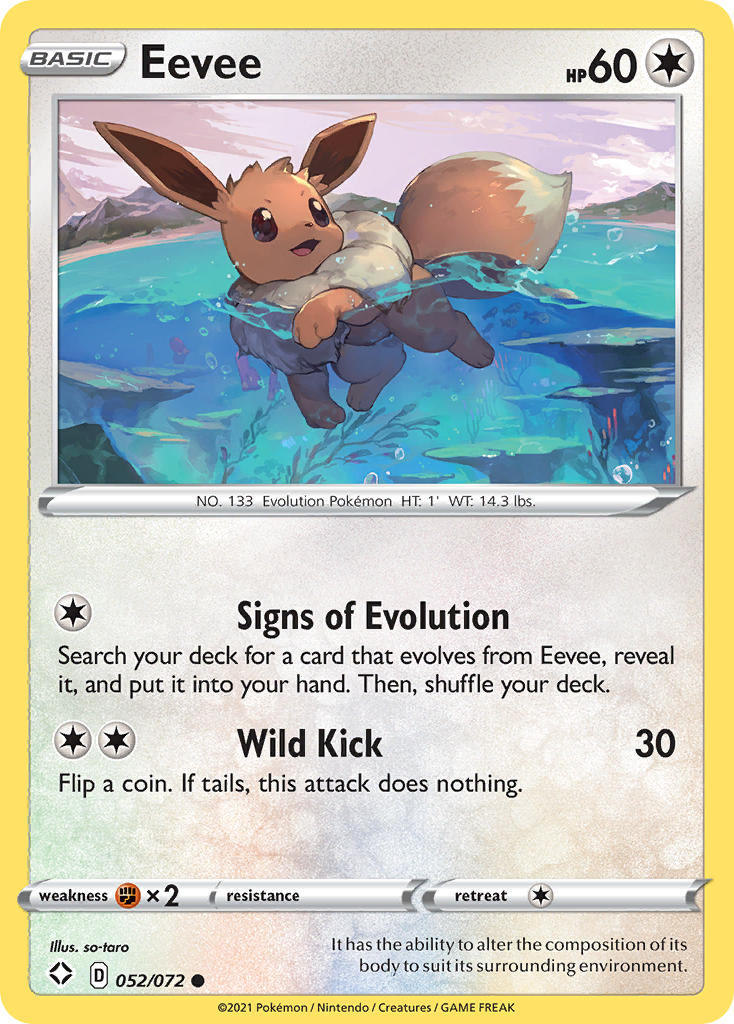 Eevee Shining Fates SET-052