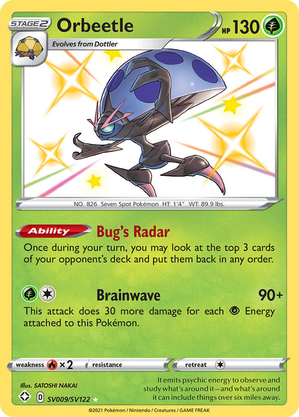 Orbeetle Shining Fates SET-SV009