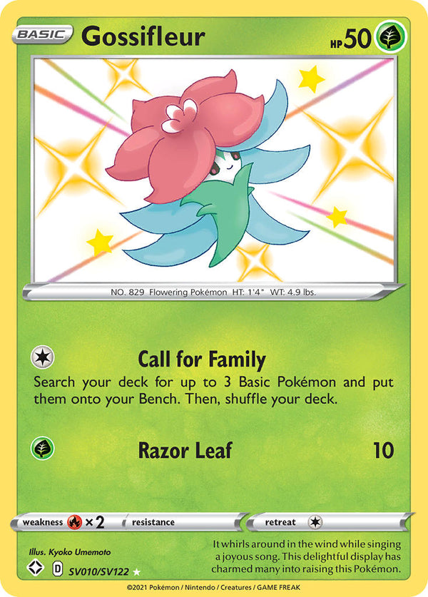 Gossifleur Shining Fates SET-SV010