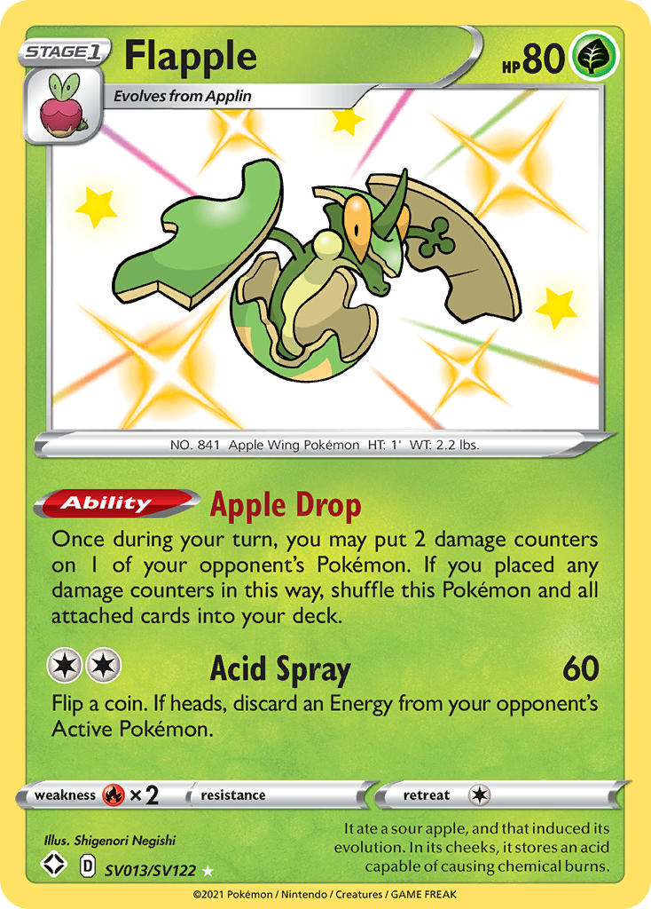 Flapple Shining Fates SET-SV013