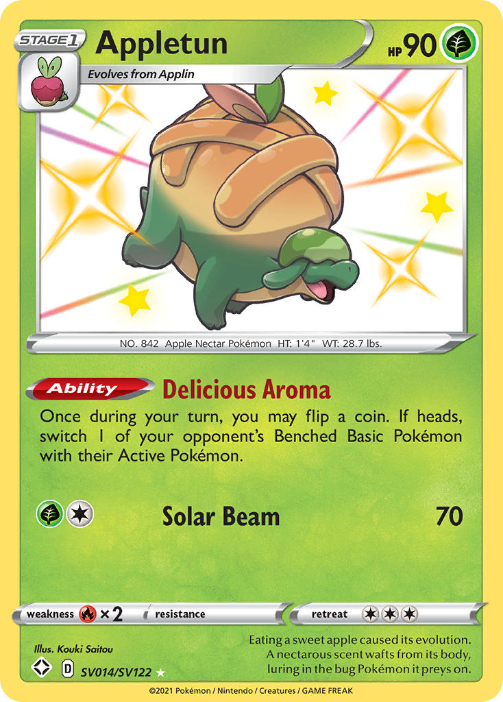 Appletun Shining Fates SET-SV014