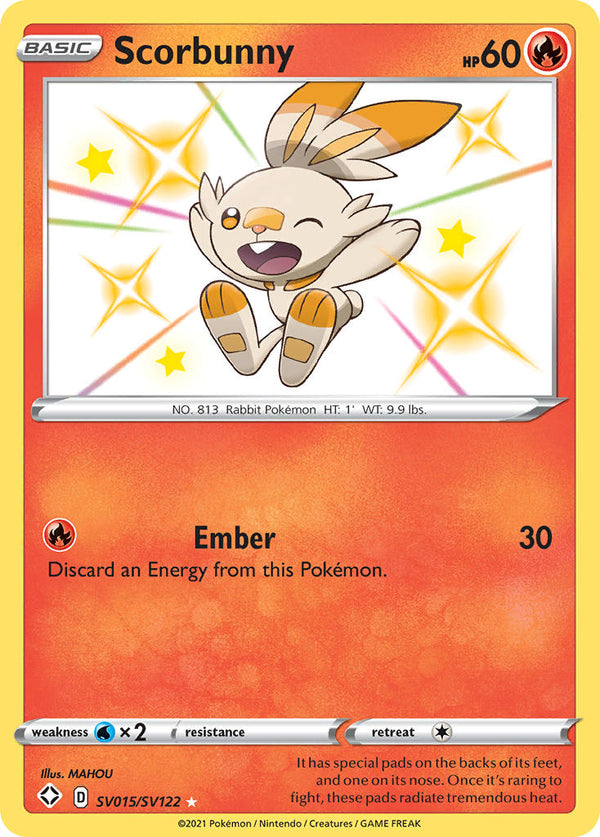 Scorbunny Shining Fates SET-SV015
