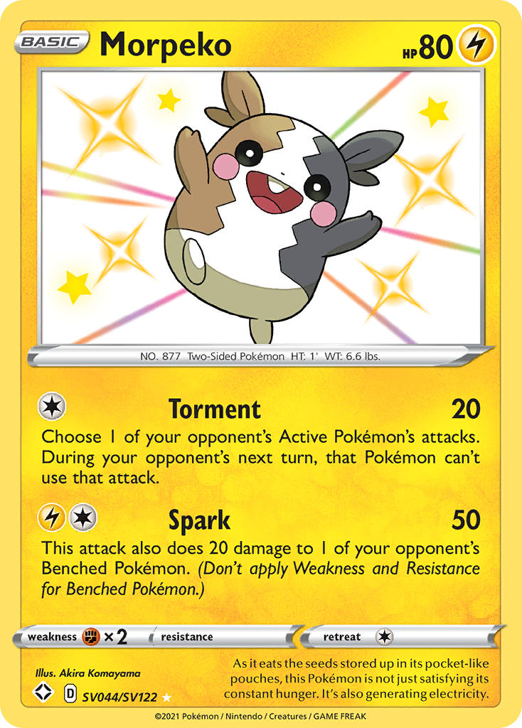 Morpeko Shining Fates SET-SV044
