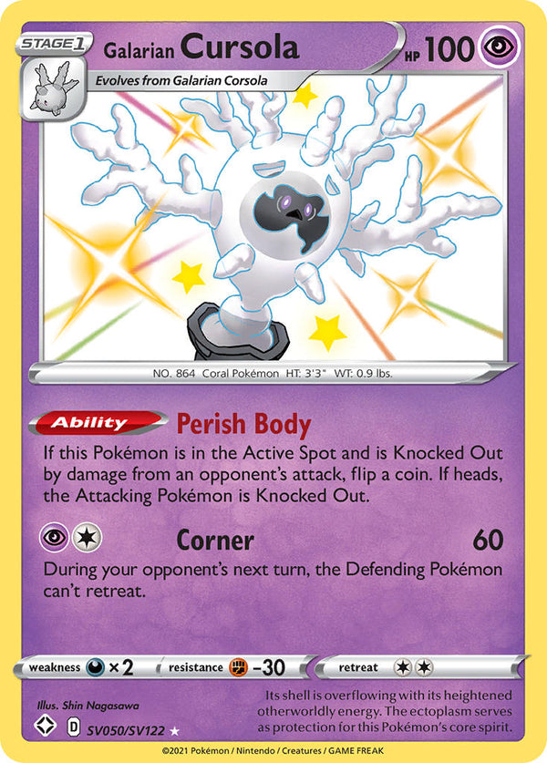Galarian Cursola Shining Fates SET-SV050