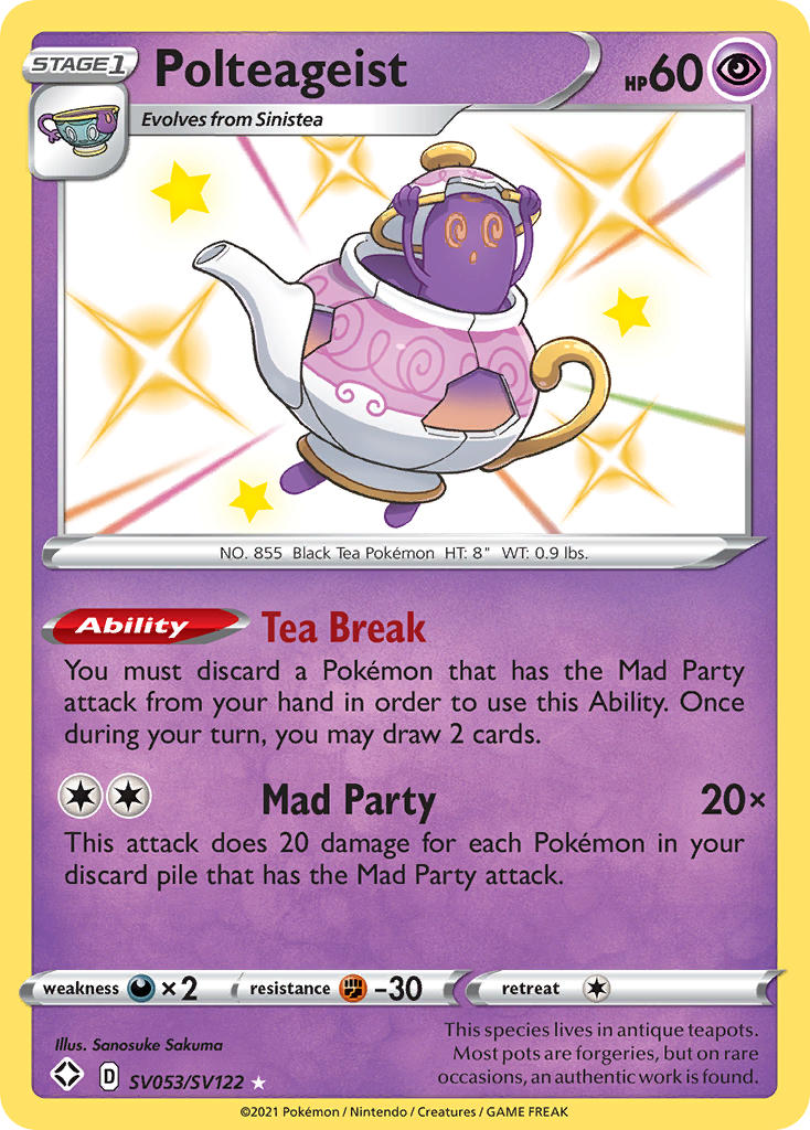Polteageist Shining Fates SET-SV053