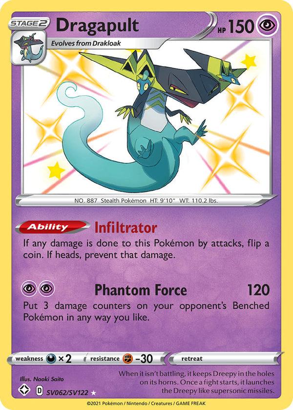 Dragapult Shining Fates SET-SV062