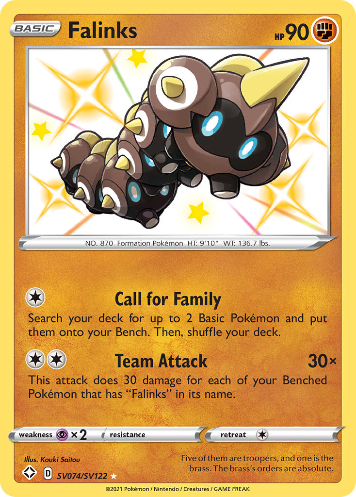 Falinks Shining Fates SET-SV074