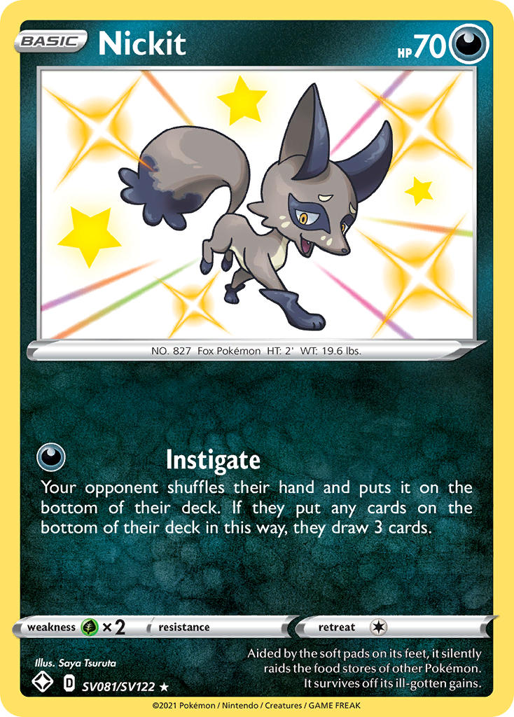 Nickit Shining Fates SET-SV081