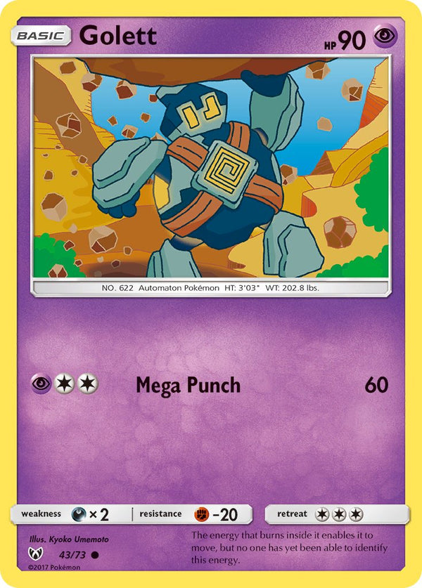 Golett Shining Legends SET-43